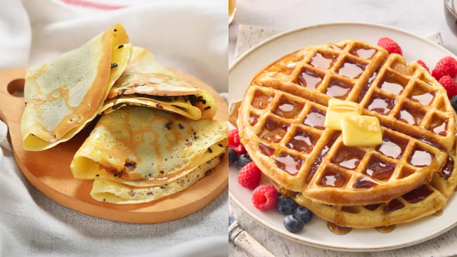Crepes dan Waffle